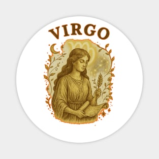 Virgo Star Sign of the Zodiac Magnet